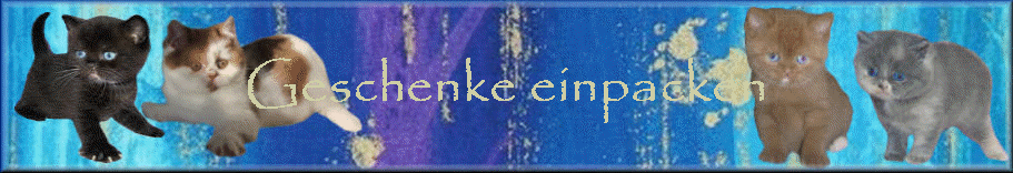 Geschenke einpacken